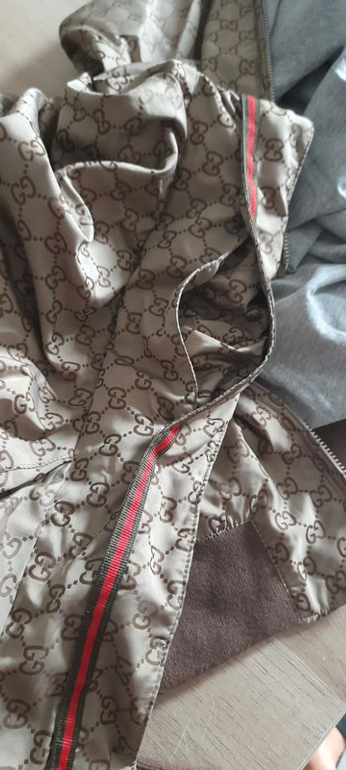 Veste coupe vent Gucci (Guccissima) - photo numéro 14