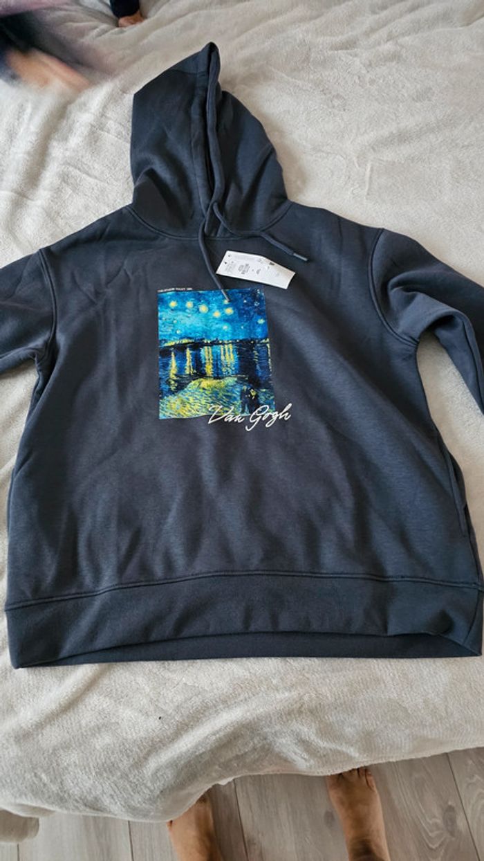 Sweat oull à capuche M Van Gogh Sublime