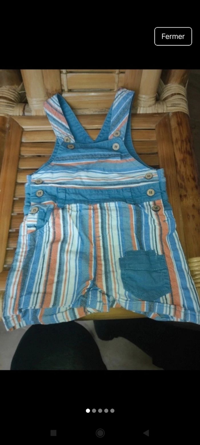 Salopette short e1 - photo numéro 4