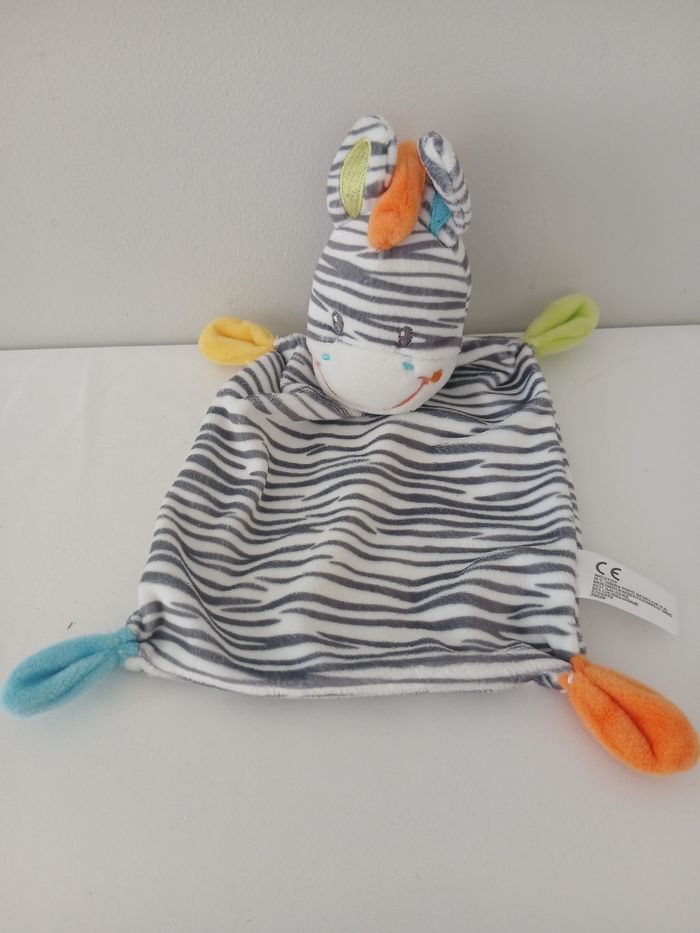 Doudou nicotoy zèbre
