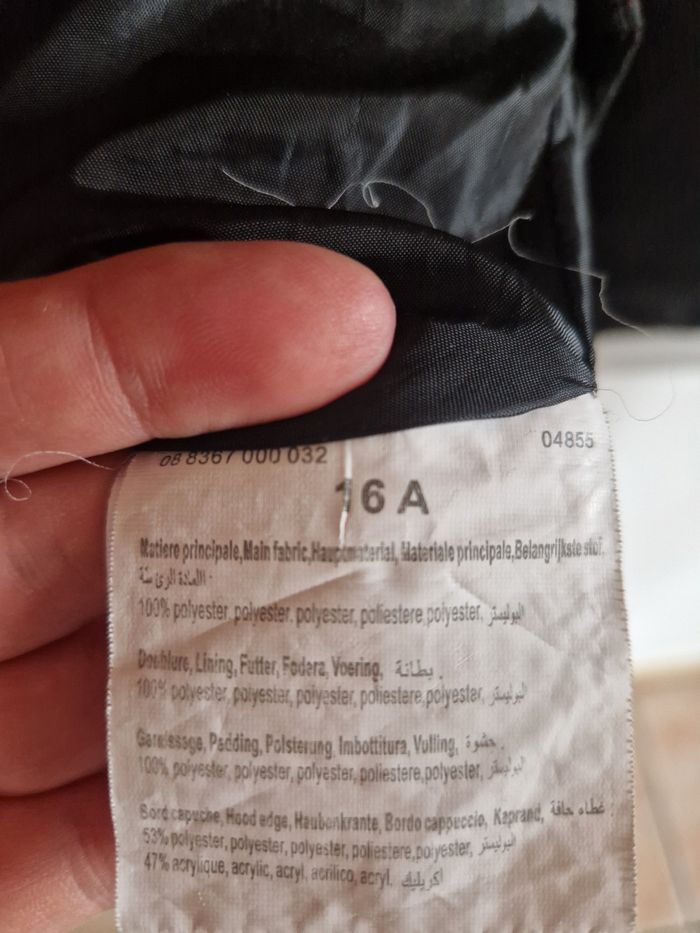 Manteau long noir taille 16 Miss Liberto - photo numéro 4