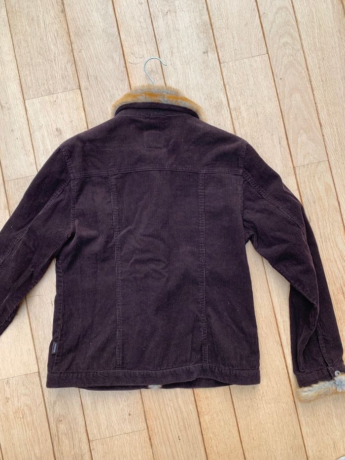 Street One - Veste « velour côtelé » col fourrure - photo numéro 2