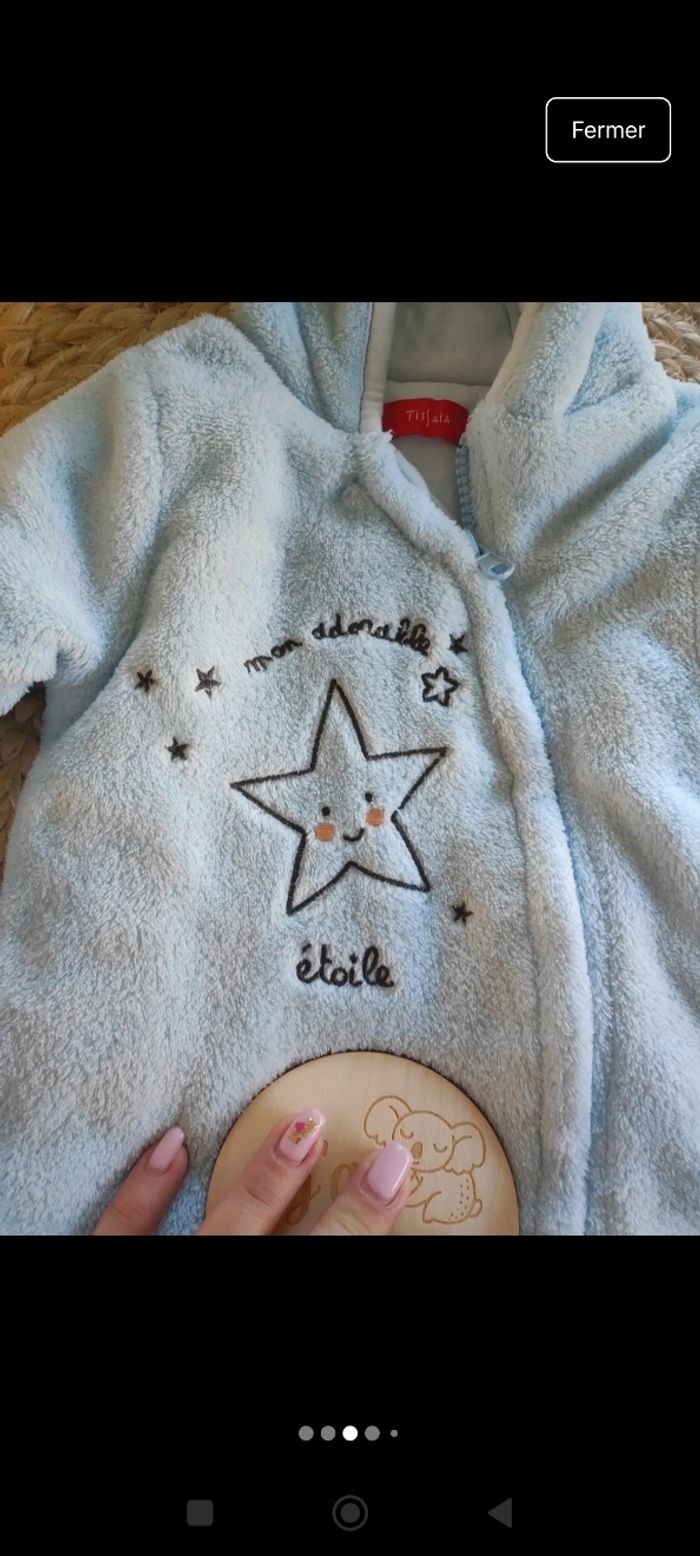 Combinaison hiver bébé garçon 3 mois - photo numéro 3