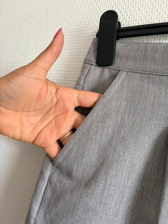 Short fluide gris - photo numéro 4