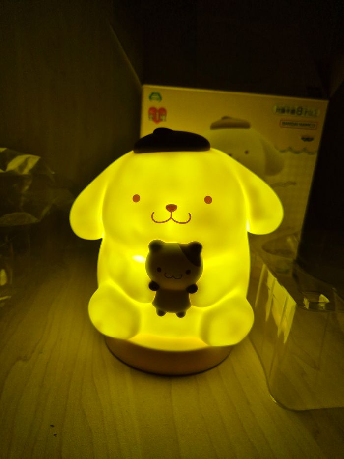 Figurine lumineuse Sanrio Pompompurin - photo numéro 9