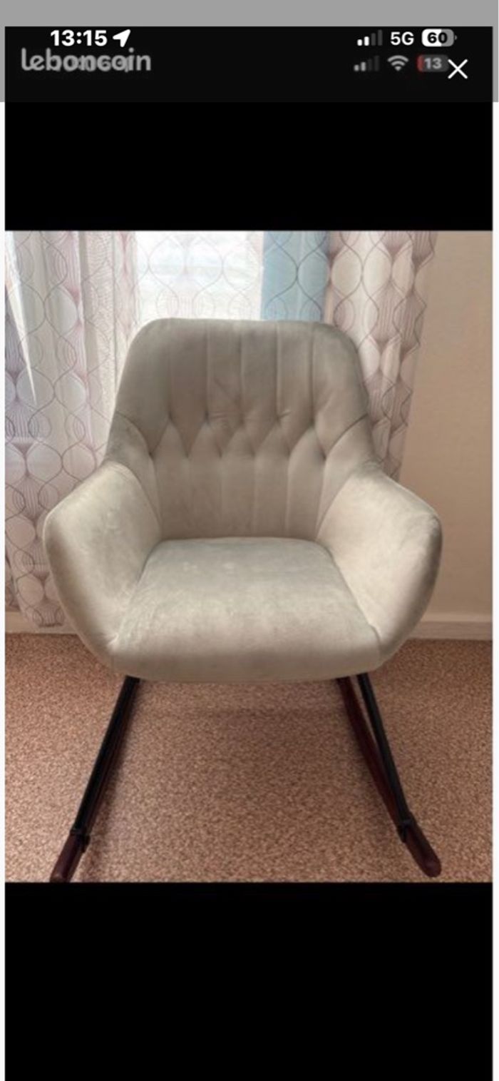 Fauteuil à bascule - photo numéro 2