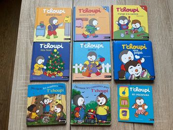 Lot 9 livres Tchoupi