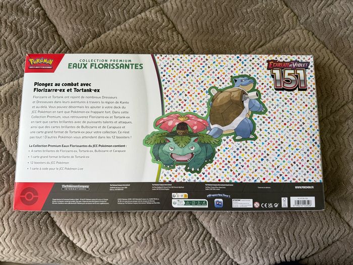 Coffret Pokémon 151 - Collection Premium Eaux Florissantes - Neuf Scellé - photo numéro 2