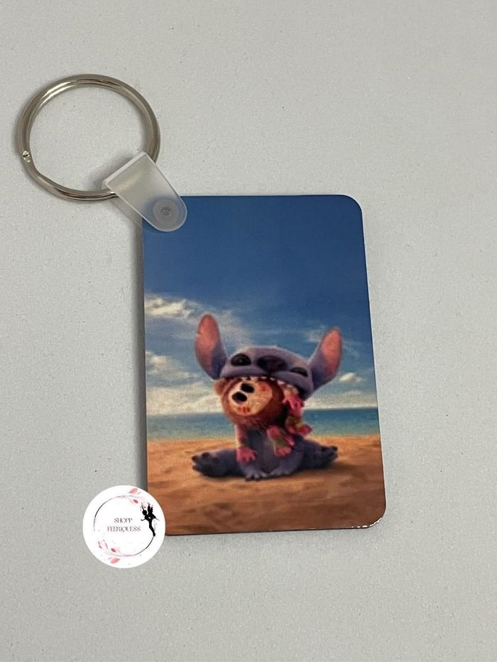 Stitch Plage - Porte-clés