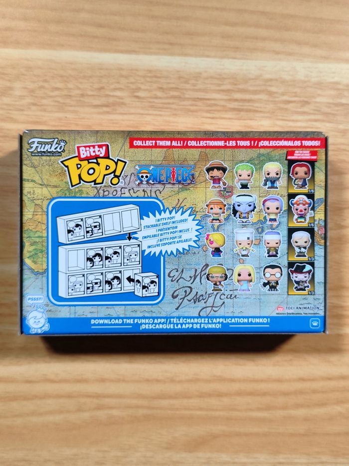 Boîte 4 Bitty Pop! One Piece - Nami, Arlong, Nojiko & Shanks (CHASE) - photo numéro 7