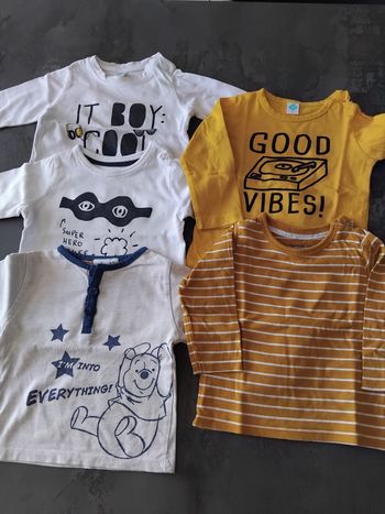 Lot pull fin garçon 9 mois