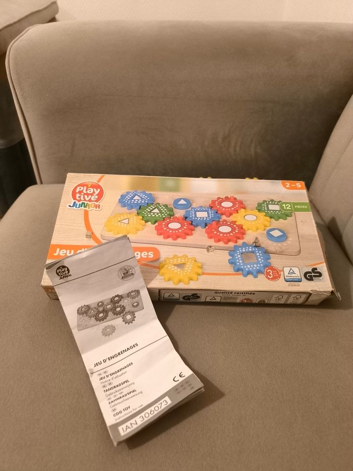 Jeu d'engranage pour enfant - photo numéro 2