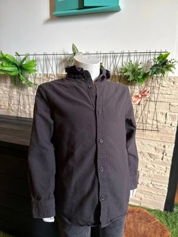 Chemise grise garçon 5 ans