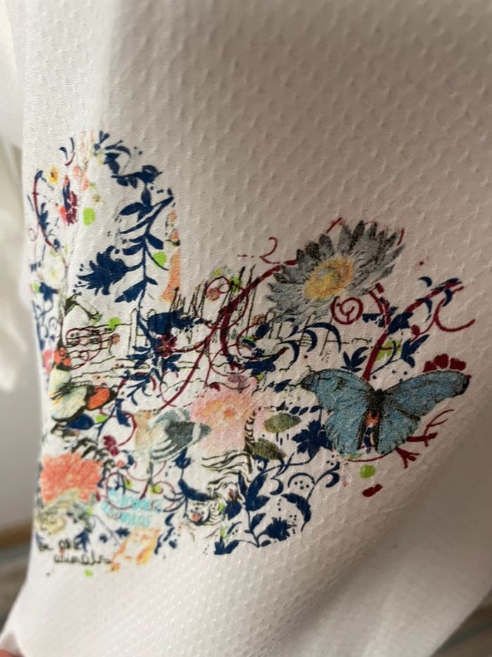 Magnifique tunique fluide Desigual – Femme – Taille L – Imprimés originaux & coupe ample - photo numéro 3