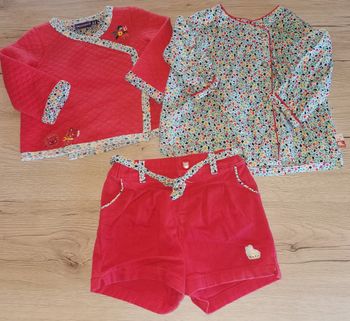 Ensemble fille 6 mois sergent major 