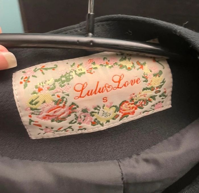 Élégante Veste Blazer Longue Noire Lulu Love - Taille S - photo numéro 5