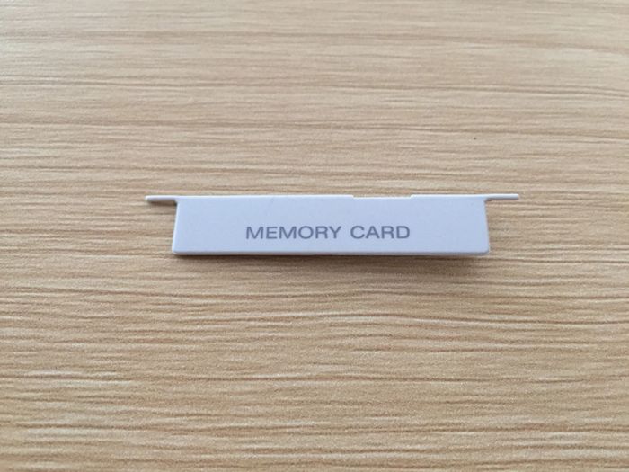 Cache memory card M-8 pièce détachée console Sony Playstation 1 PS1 Slim SCPH-102 #A27