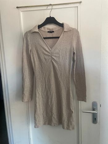 Robe courte en col V Femmes