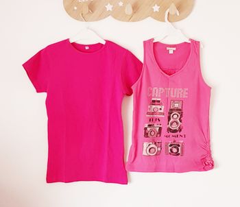 🌸 Lot de 2 t-shirts - Orchestra - 14 ans 🌸