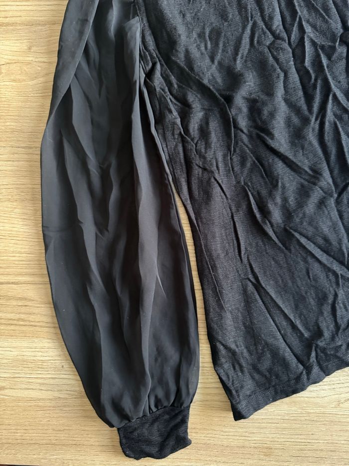 Blouse noir neuf taille  M - photo numéro 3
