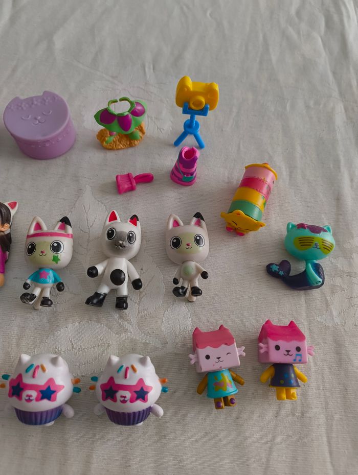 Lot figurines gabby chat - photo numéro 3