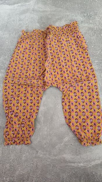 Pantalon fluide bébé fille 12 mois