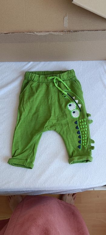 Pantalon crocodile 9 mois Dpam