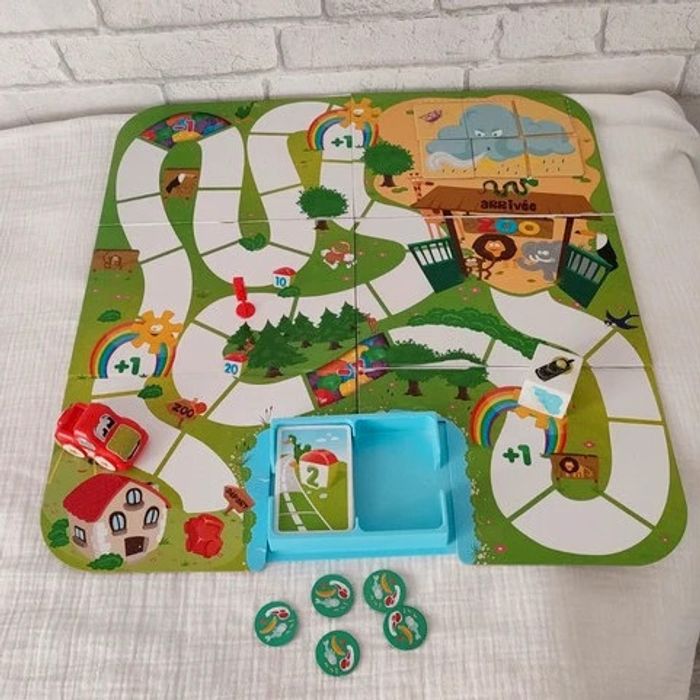 Jeu Mon Premier Mille Bornes - Tous au Zoo - photo numéro 2