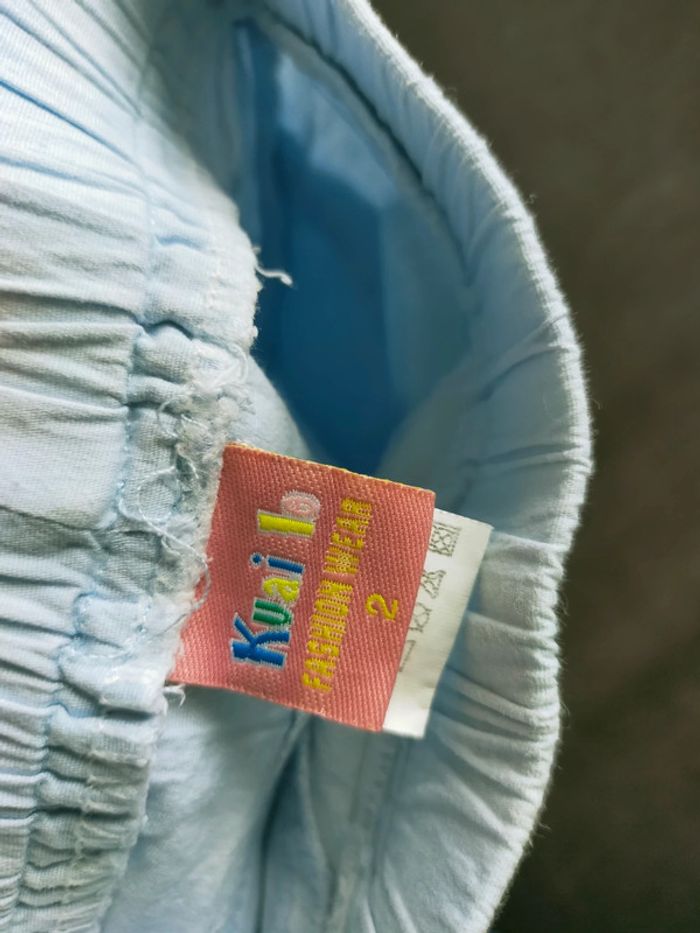 Pantalon bleu ciel - photo numéro 5