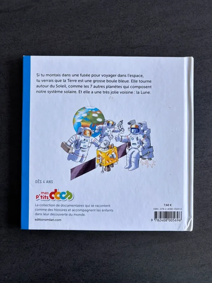 Livre - Mes p’tits docs - L’espace - photo numéro 2