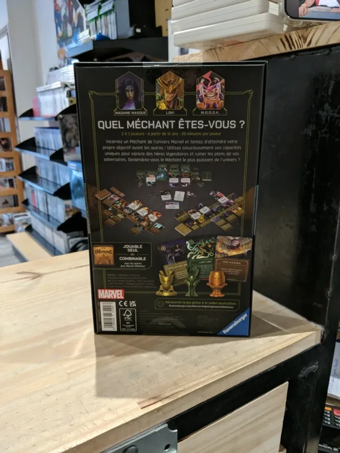 Jeu de société Marvel - Villainous Le pouvoir du mensonge - photo numéro 3