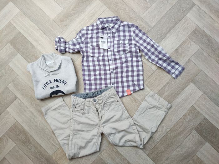 Lot vêtements garçon mi-saison 4 ans