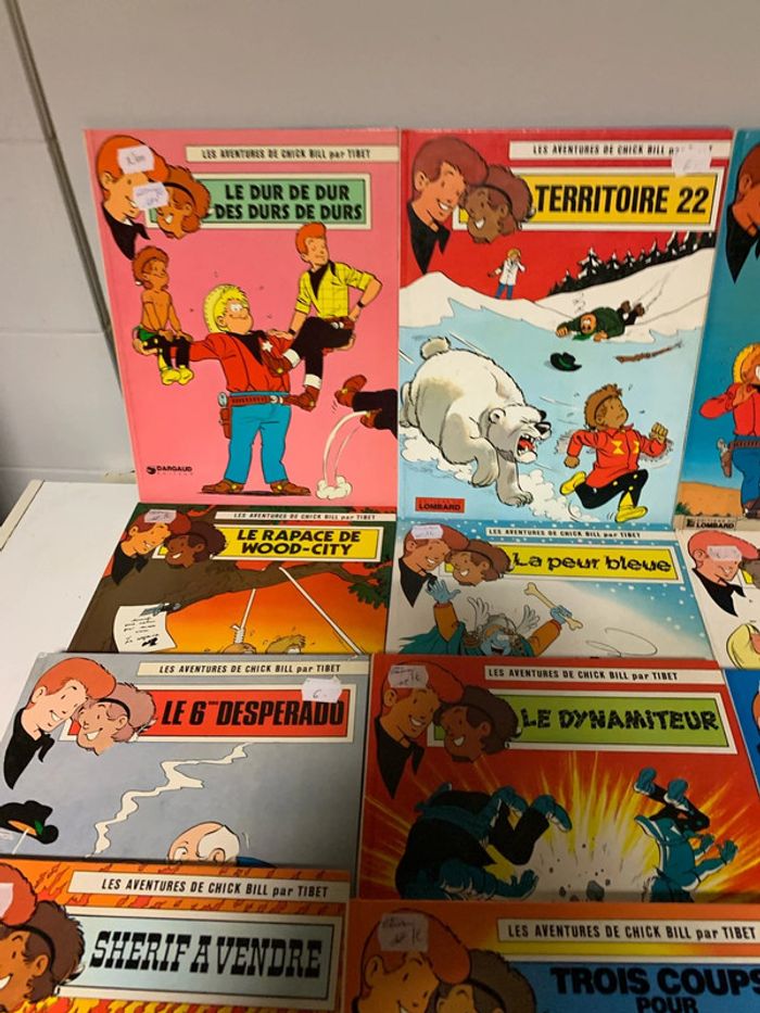 Lot de 20 bd chick bill voir photos pour les titres - photo numéro 2