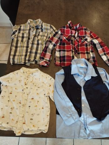Lot chemises