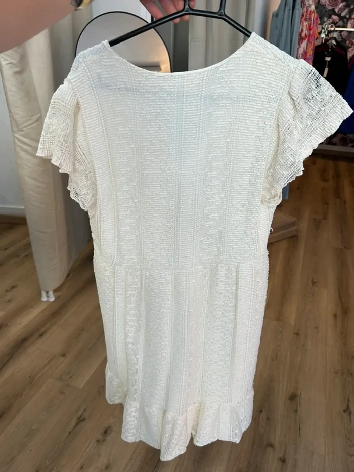Robe femme robe blanche femme robe été femme taille 38 M - photo numéro 4