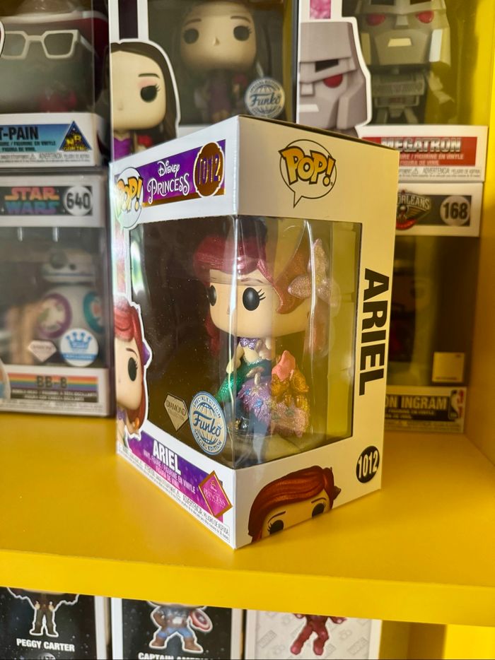 Pop! 1012 - Disney Princess - Ariel - Diamond Collection - Funko Special Edition - photo numéro 2