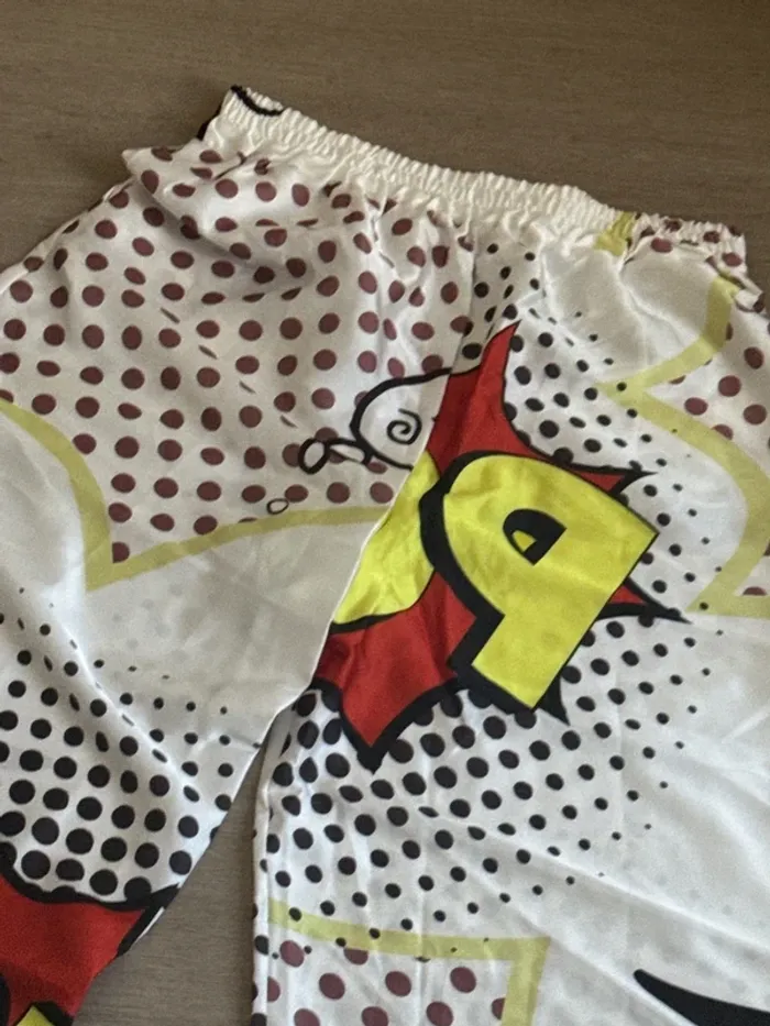 Pantalon fluide taille élastique imprimé Anna 40/42 - photo numéro 9