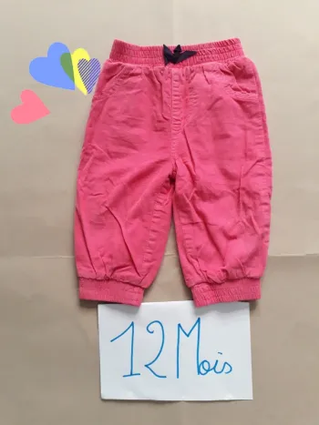 Pantalon velours 12 Mois
