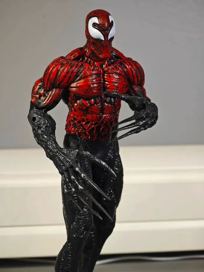 Figurine Venom : Carnage 26cm neuve sans boîte / Deux têtes - photo numéro 2