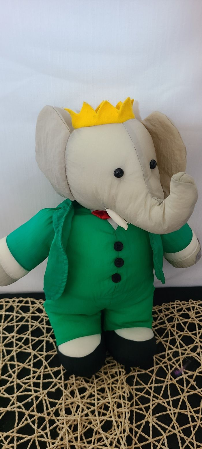 Éléphant Babar Vintage - photo numéro 4