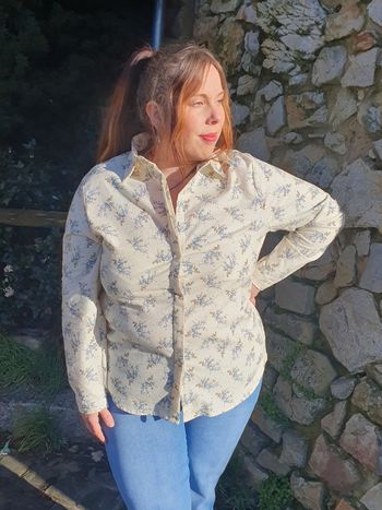 Chemise fleurie en coton Versailles
Taille XXL