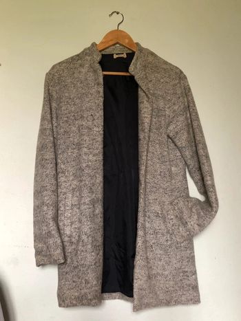 Veste manteau gris chiné - Firefly