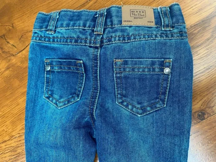 Jean bleu tape à l’oeil 6 mois - photo numéro 6