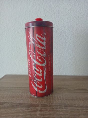 Support pailles Coca-Cola vintage