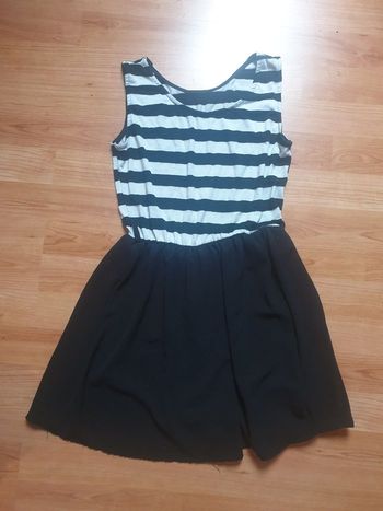 Robe a ligne et jupon uni