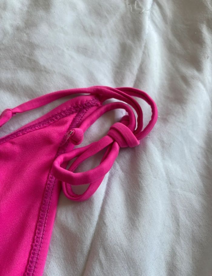 Bas de maillot de bain bikini rose fushia Ardene taille M/38 neuf - photo numéro 2