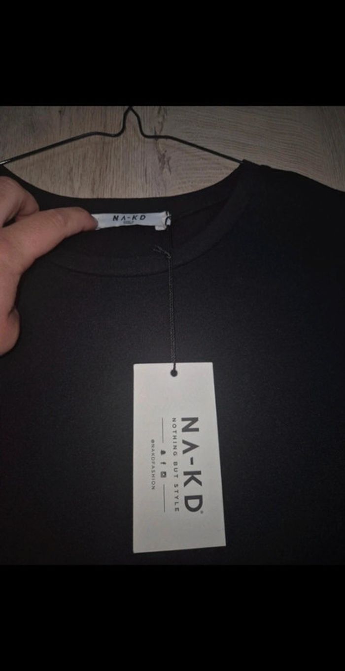 Robe noir NA-KD taille s - photo numéro 2