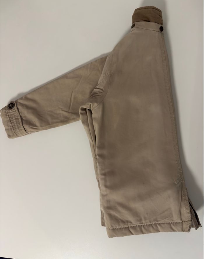 Zara Baby – Manteau Beige – 3/4 ans (104 cm) – Doublé chaud - photo numéro 8