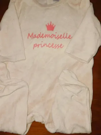 Pyjama velours 6 mois influx