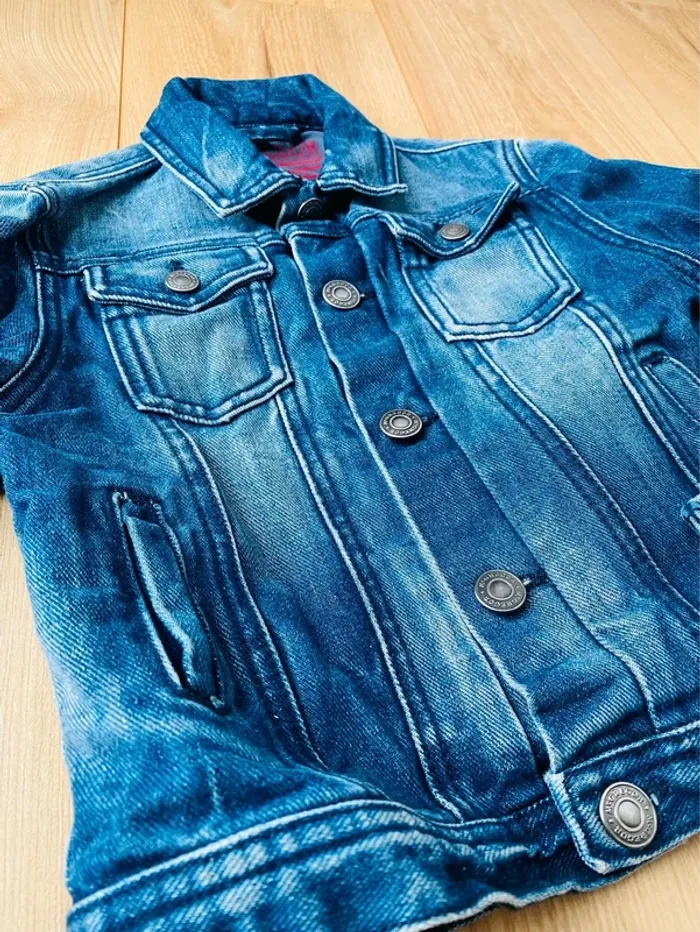 Veste en jean 8 ans - photo numéro 3